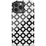 Lattice Tile | High Contrast Design Case Phone Case Casetry Essential + MagSafe® iPhone 13 Pro Max