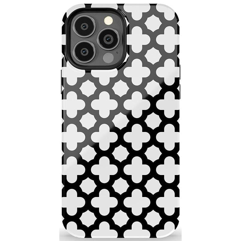 Lattice Tile | High Contrast Design Case Phone Case Casetry Essential + MagSafe® iPhone 13 Pro Max