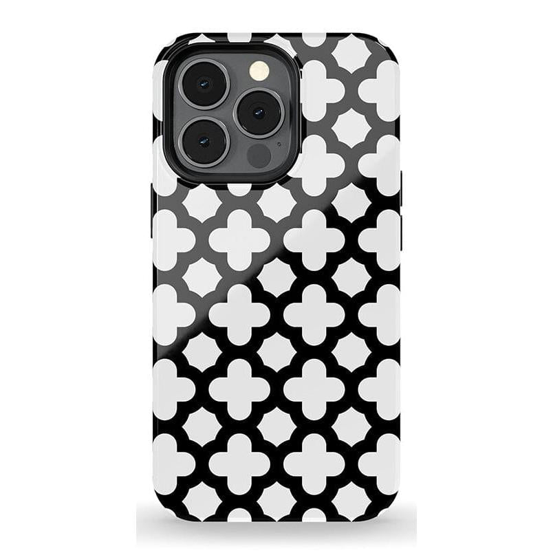 Lattice Tile | High Contrast Design Case Phone Case Casetry Essential + MagSafe® iPhone 13 Pro
