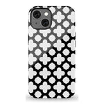 Lattice Tile | High Contrast Design Case Phone Case Casetry Essential + MagSafe® iPhone 13