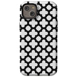 Lattice Tile | High Contrast Design Case Phone Case Casetry Essential + MagSafe® iPhone 14 Plus