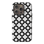 Lattice Tile | High Contrast Design Case Phone Case Casetry Essential + MagSafe® iPhone 14 Pro