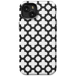 Lattice Tile | High Contrast Design Case Phone Case Casetry Essential + MagSafe® iPhone 15 Plus