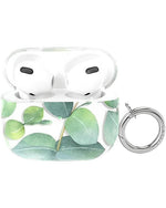Leaf Me Alone | Green Floral Print AirPods Case AirPods Case get.casely AirPods 3 Case 