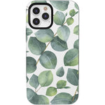 Leaf Me Alone | Green Floral Print Case iPhone Case get.casely Bold iPhone 12 Pro
