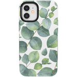 Leaf Me Alone | Green Floral Print Case iPhone Case get.casely Bold iPhone 12 Mini