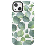 Leaf Me Alone | Green Floral Print Case iPhone Case get.casely Bold + MagSafe® iPhone 13