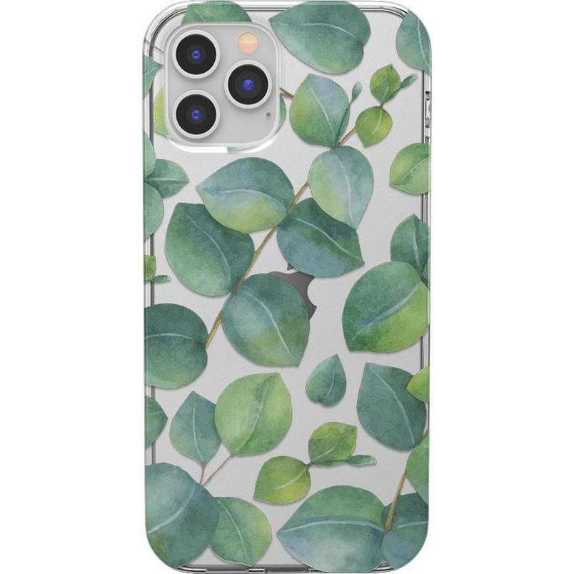 Leaf Me Alone | Green Floral Print Case iPhone Case get.casely Classic iPhone 12 Pro