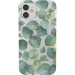 Leaf Me Alone | Green Floral Print Case iPhone Case get.casely Classic iPhone 12 Mini