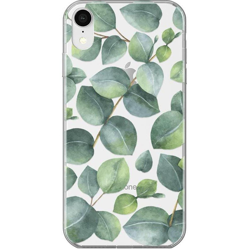 Leaf Me Alone | Green Floral Print Case iPhone Case get.casely Classic iPhone XR 