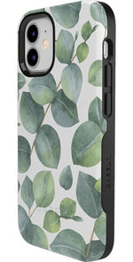 Leaf Me Alone | Green Floral Print Case iPhone Case get.casely 