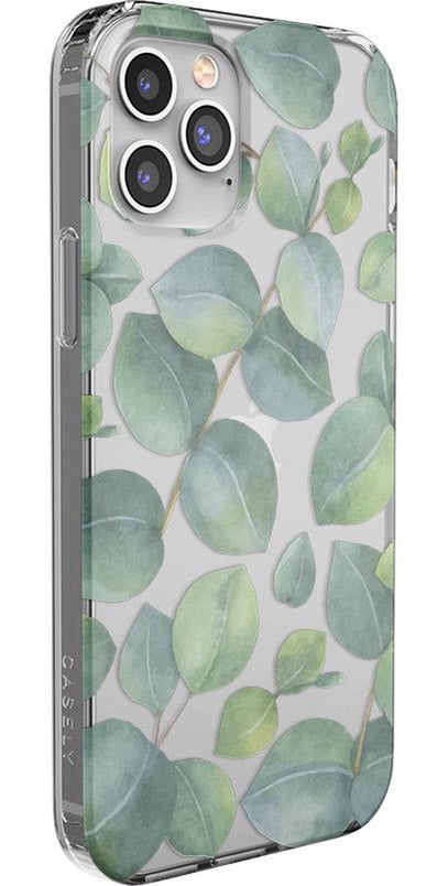 Leaf Me Alone | Green Floral Print Case iPhone Case get.casely 