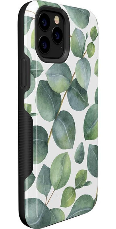 Leaf Me Alone | Green Floral Print Case iPhone Case get.casely 
