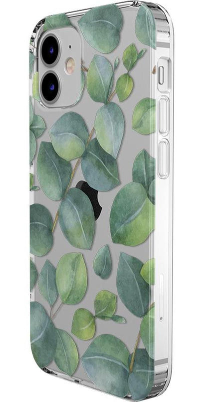 Leaf Me Alone | Green Floral Print Case iPhone Case get.casely 