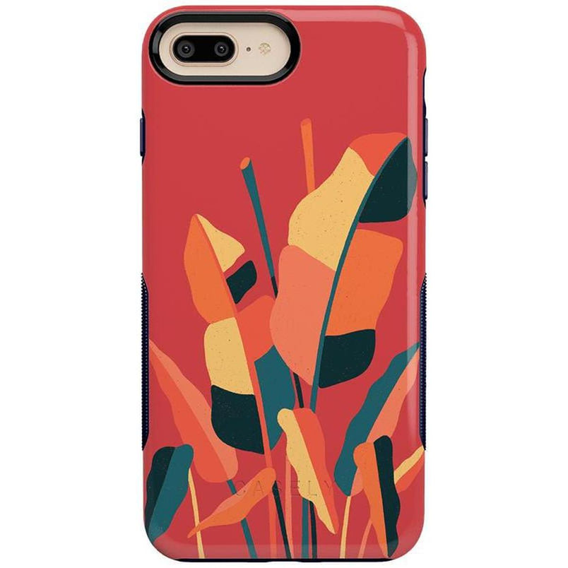 Let it Grow | Banana Leaf Floral Case iPhone Case get.casely Bold iPhone 6/7/8 Plus 