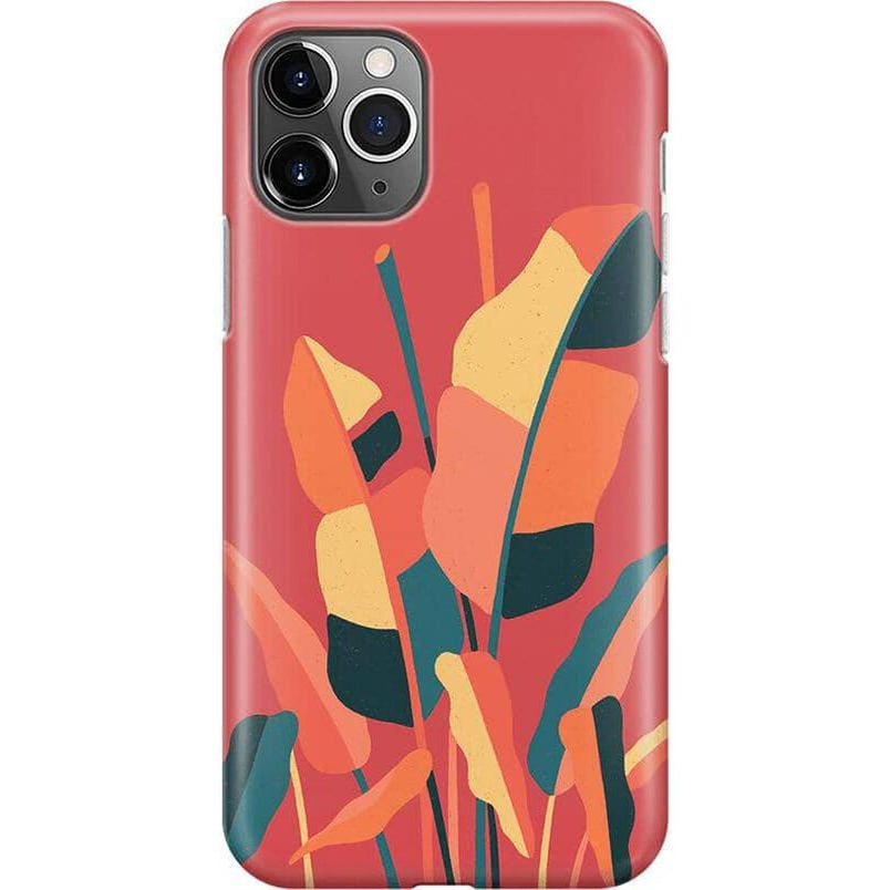 Let it Grow | Banana Leaf Floral Case iPhone Case get.casely Classic iPhone 11 Pro Max 