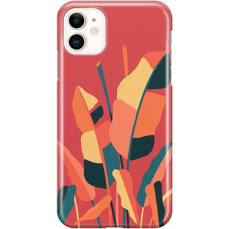 Let it Grow | Banana Leaf Floral Case iPhone Case get.casely Classic iPhone 11 