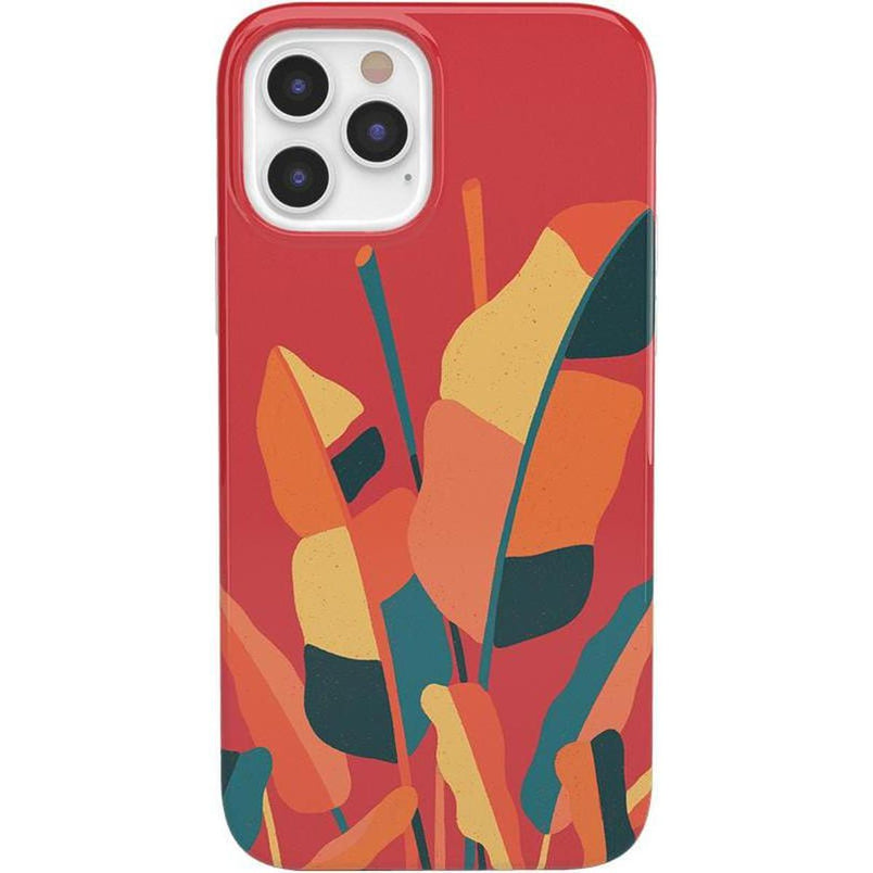 Let it Grow | Banana Leaf Floral Case iPhone Case get.casely Classic iPhone 12 Pro Max 