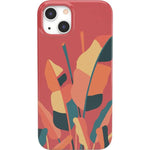 Let it Grow | Banana Leaf Floral Case iPhone Case get.casely Classic iPhone 13 Mini 