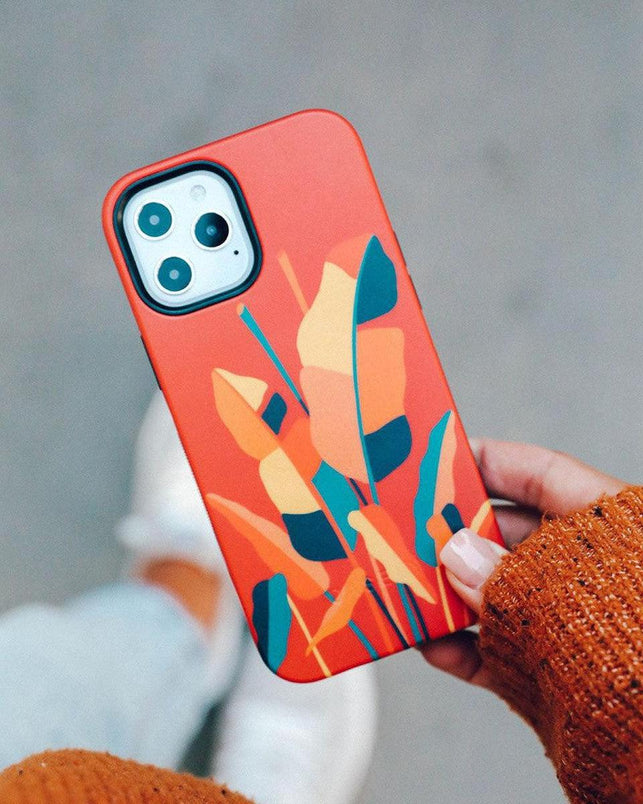 Let it Grow | Banana Leaf Floral Case iPhone Case get.casely 