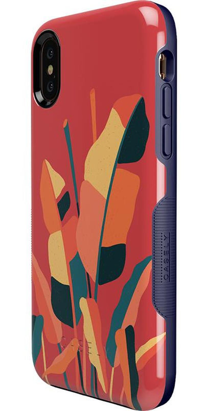 Let it Grow | Banana Leaf Floral Case iPhone Case get.casely 