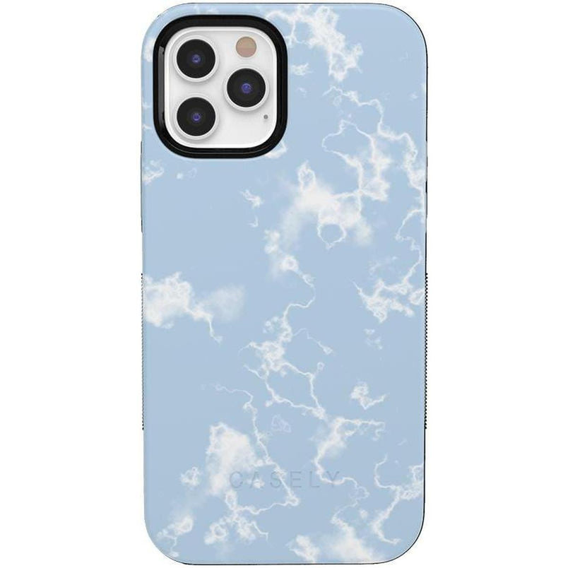 Light Blue Skies | Marble Clouds Case iPhone Case get.casely Bold iPhone 12 Pro