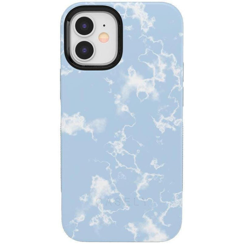 Light Blue Skies | Marble Clouds Case iPhone Case get.casely Bold iPhone 12 Mini