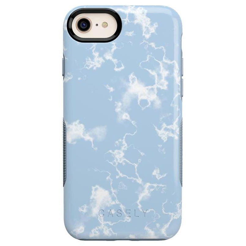 Light Blue Skies | Marble Clouds Case iPhone Case get.casely Bold iPhone 6/7/8