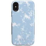 Light Blue Skies | Marble Clouds Case iPhone Case get.casely Bold iPhone XS Max