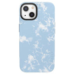 Light Blue Skies | Marble Clouds Case iPhone Case get.casely Bold + MagSafe® iPhone 13
