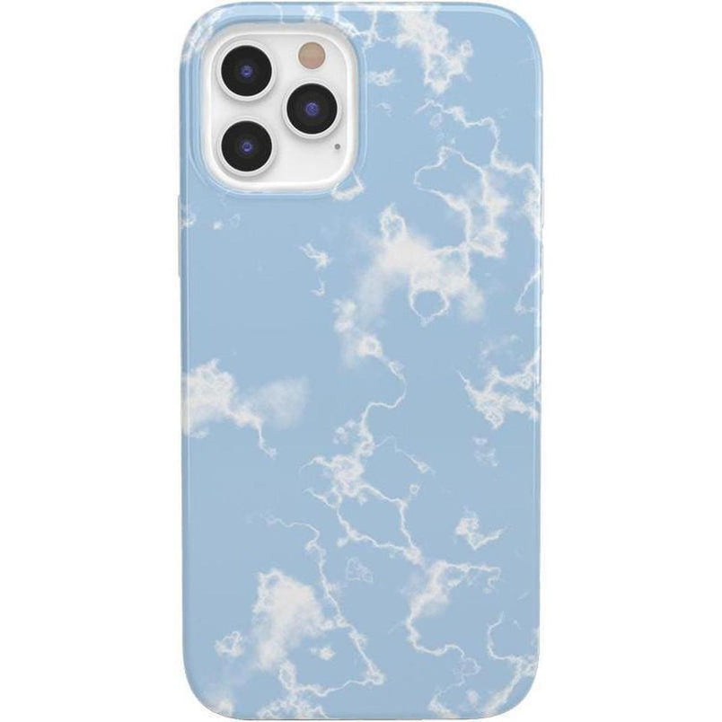 Light Blue Skies | Marble Clouds Case iPhone Case get.casely Classic iPhone 12 Pro