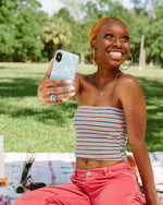 Light Blue Skies | Marble Clouds Case iPhone Case get.casely