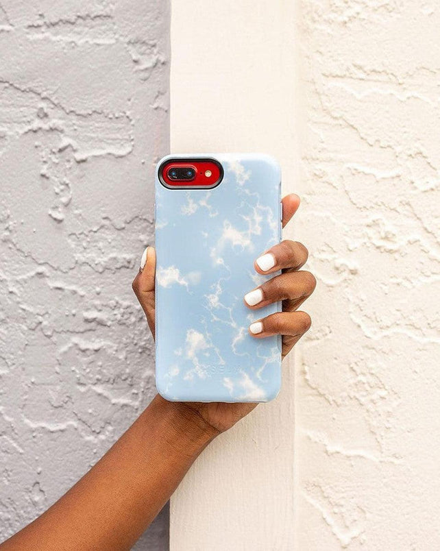 Light Blue Skies | Marble Clouds Case iPhone Case get.casely