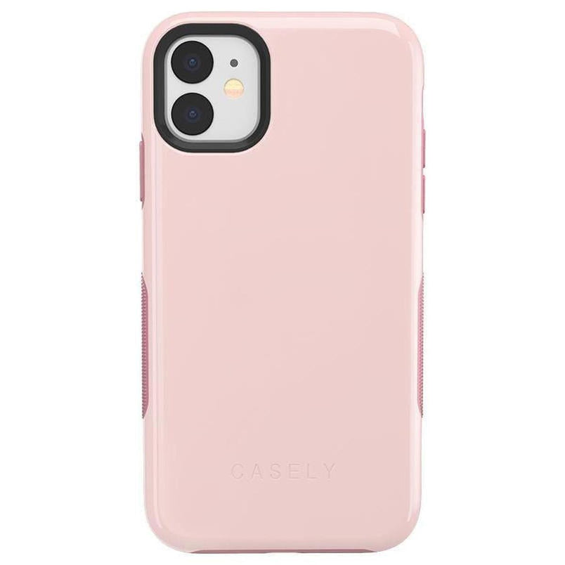Light Pink on Pink | Ultra-Protective Bold Case iPhone Case get.casely Bold iPhone 11 