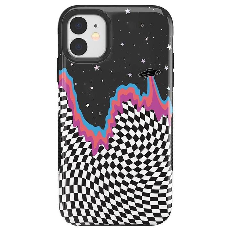 Long Strange Drip | Checkered Space Case iPhone Case get.casely Bold iPhone 11 