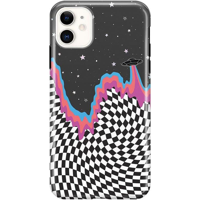 Long Strange Drip | Checkered Space Case iPhone Case get.casely Classic iPhone 11 
