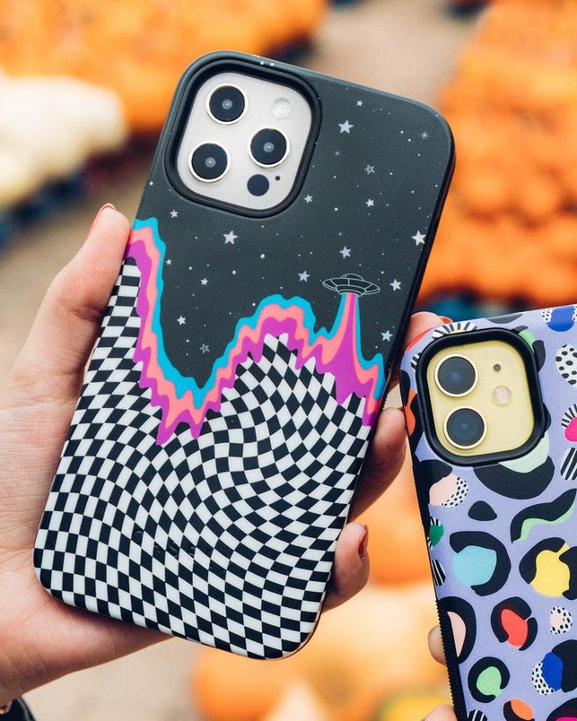 Long Strange Drip | Checkered Space Case iPhone Case get.casely 