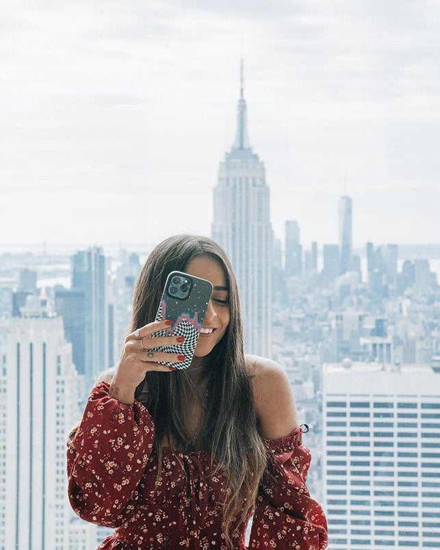 Long Strange Drip | Checkered Space Case iPhone Case get.casely 