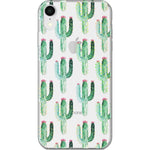 Lookin' Sharp | Cactus Patterned Clear Floral Case iPhone Case get.casely Classic iPhone XR 
