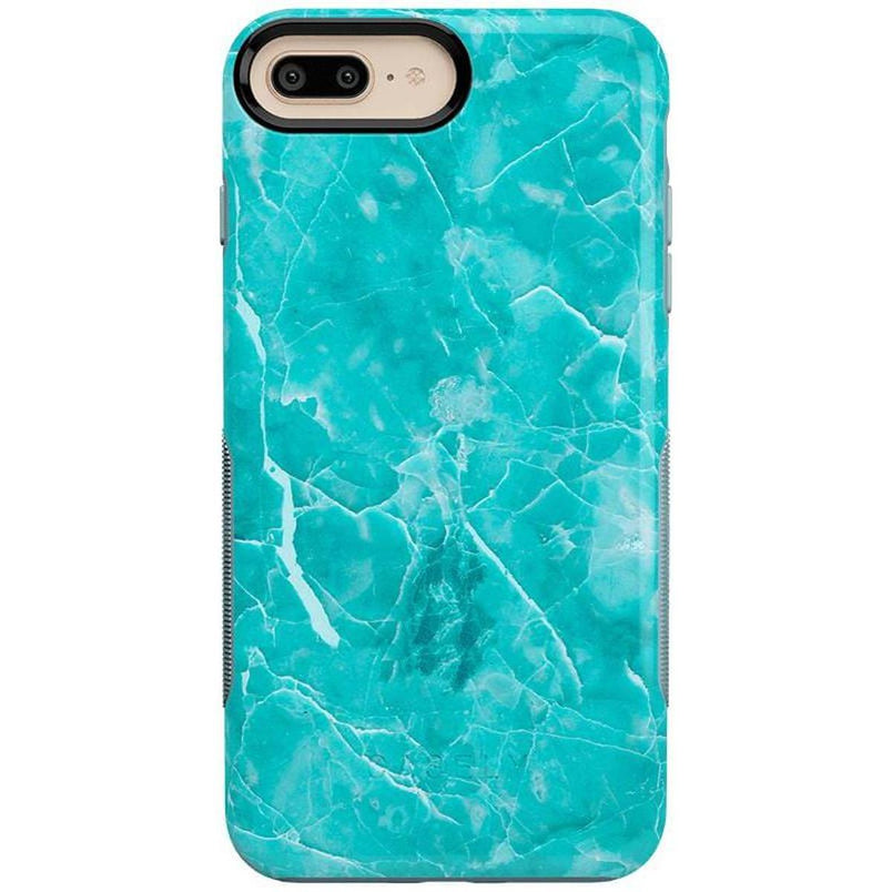 Lost at Sea | Teal Blue Seaglass Case iPhone Case get.casely Bold iPhone 6/7/8 Plus 
