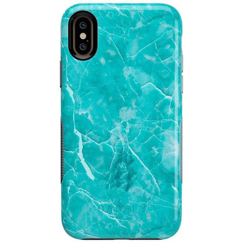 Lost at Sea | Teal Blue Seaglass Case iPhone Case get.casely Bold iPhone XS Max 