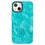 Lost at Sea | Teal Blue Seaglass Case iPhone Case get.casely Bold + MagSafe® iPhone 13 
