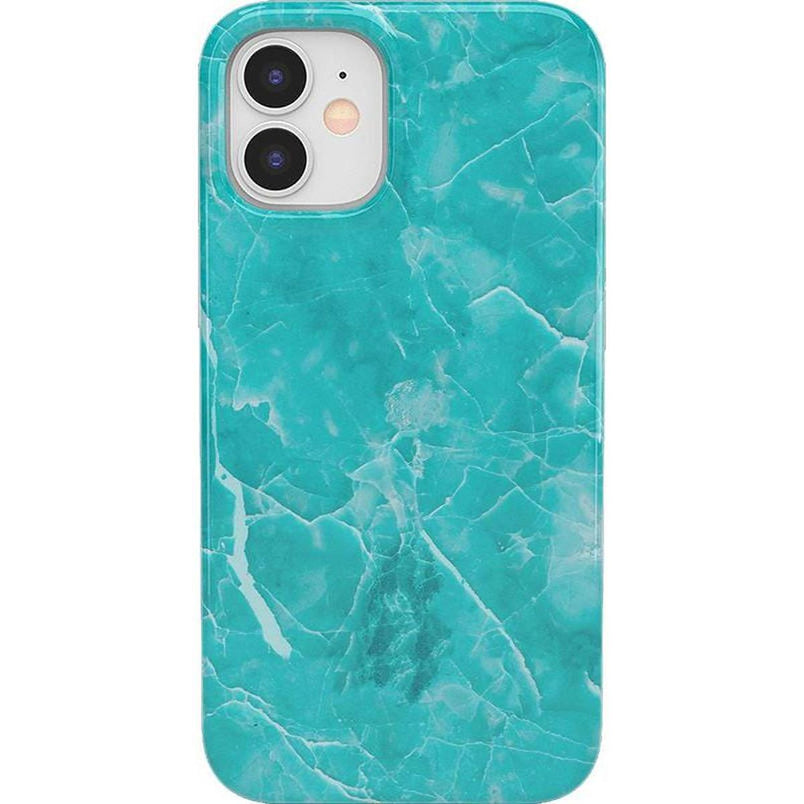 Lost at Sea | Teal Blue Seaglass Case iPhone Case get.casely Classic iPhone 12 Mini 