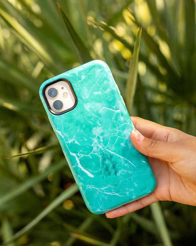 Lost at Sea | Teal Blue Seaglass Case iPhone Case get.casely 