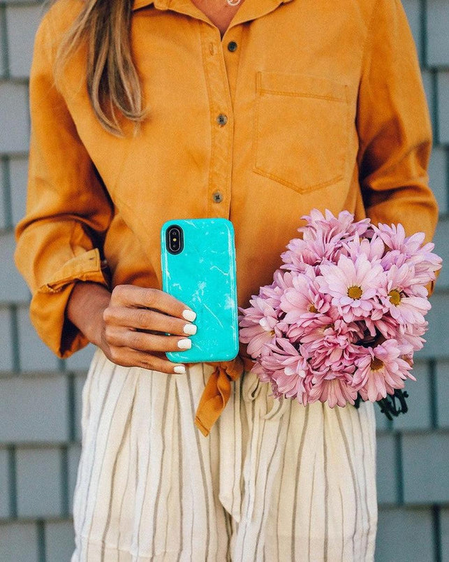 Lost at Sea | Teal Blue Seaglass Case iPhone Case get.casely 