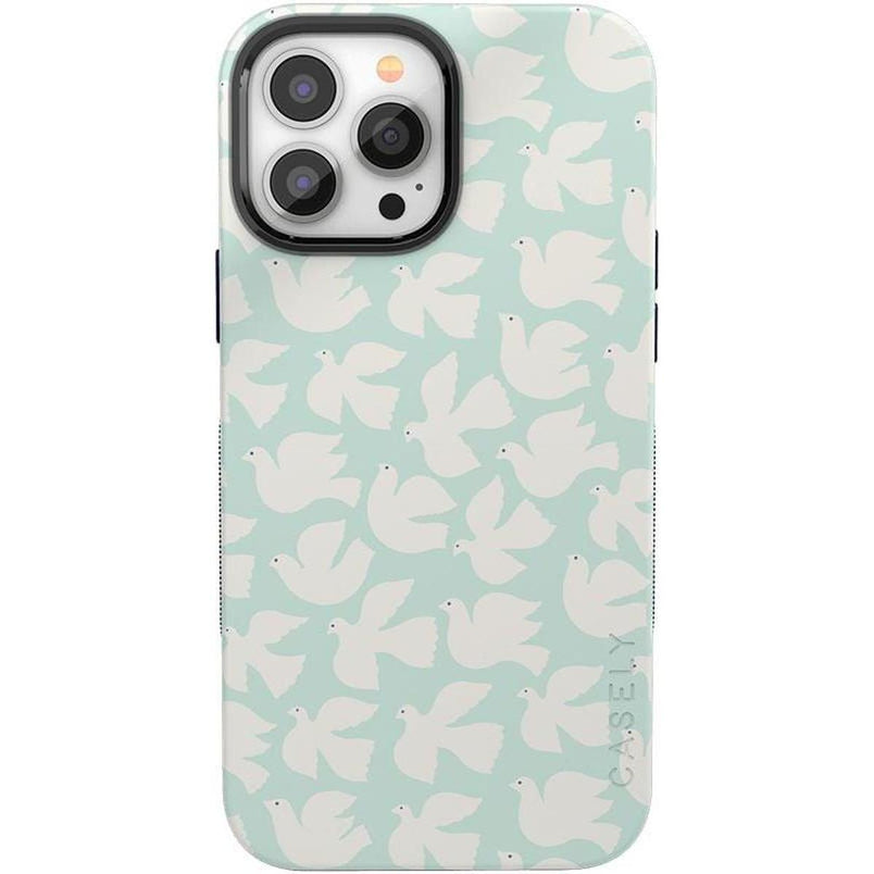 Love Birds | White Doves Case iPhone Case get.casely Bold + MagSafe® iPhone 13 Pro Max 