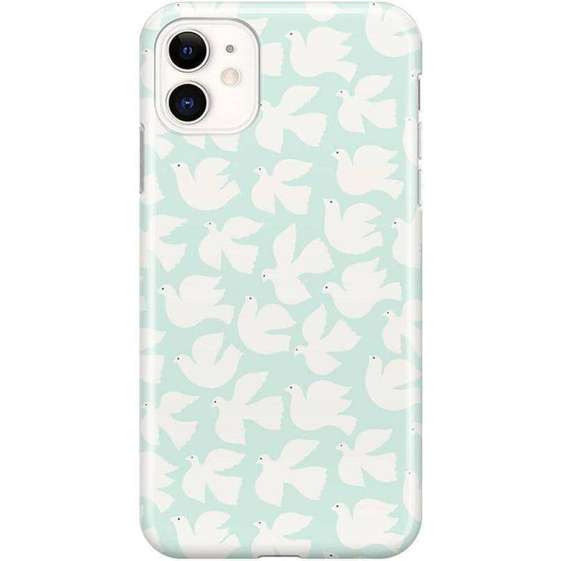 Love Birds | White Doves Case iPhone Case get.casely Classic iPhone 11 