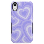 Love Song | Lavender Heart Case iPhone Case get.casely Bold iPhone XR