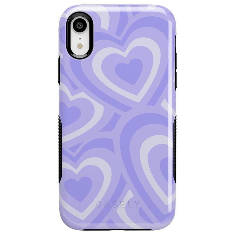 Love Song | Lavender Heart Case iPhone Case get.casely Bold iPhone XR