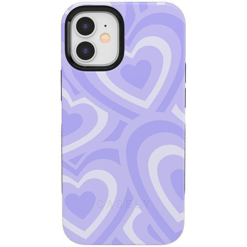 Love Song | Lavender Heart Case iPhone Case get.casely Bold + MagSafe® iPhone 12